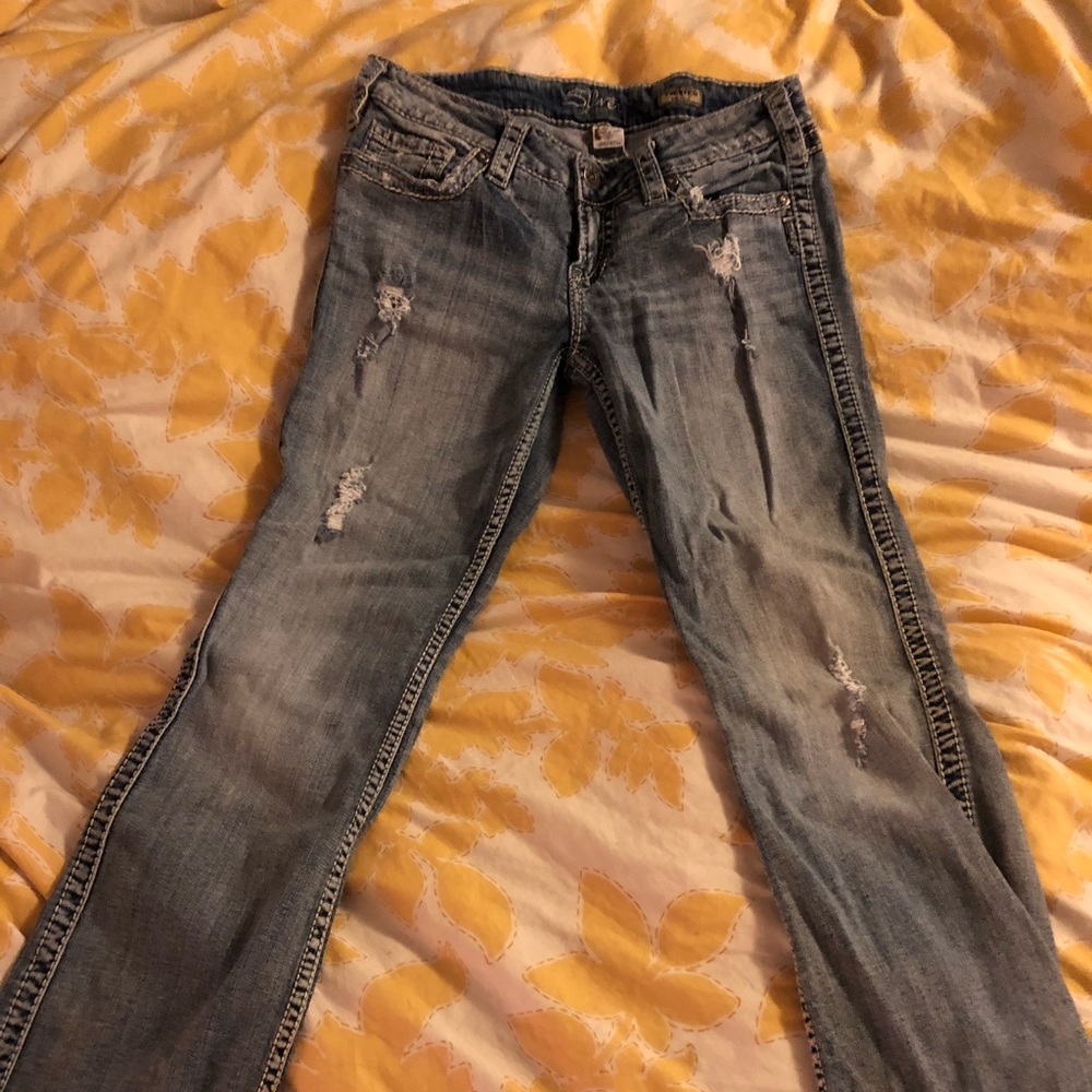Silver jeans size 28